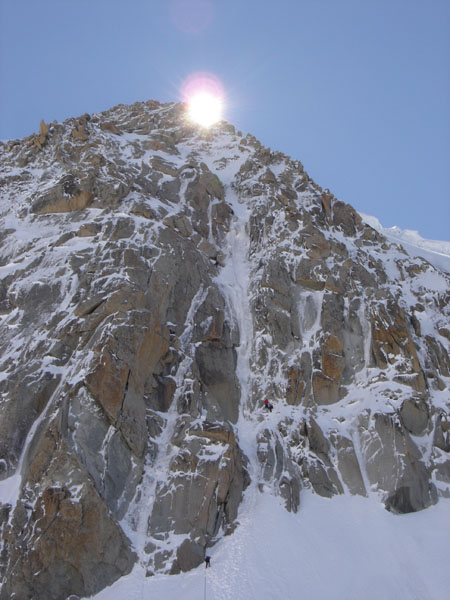goulotte ch�r� mont-blanc du tacul